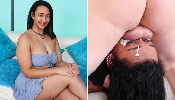 700px x 400px - Busty Latina Is Back For 58 Minutes of Tonsil Smashing Abuse!